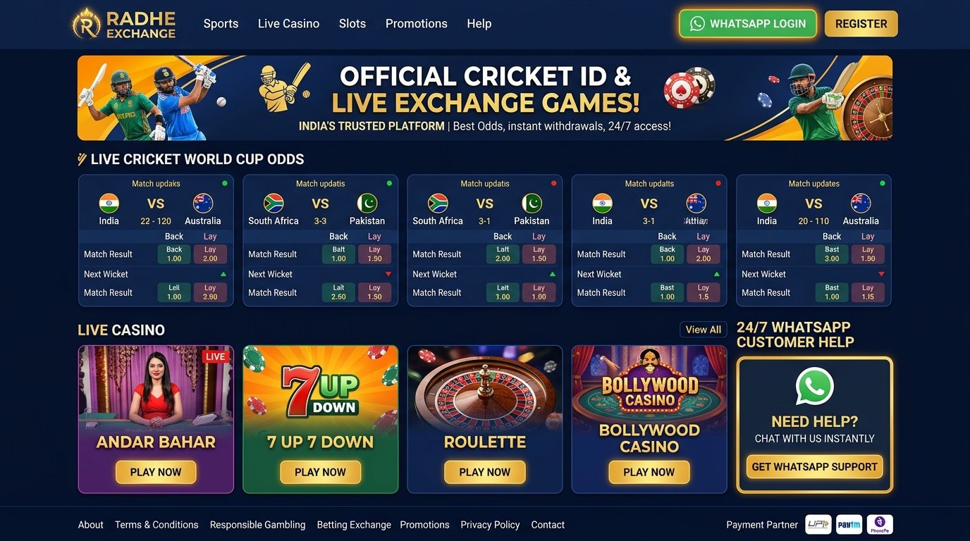 Radhe Exchange Mobile View