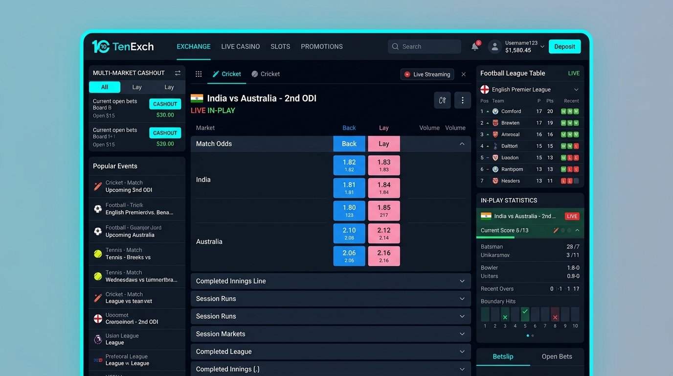 TenExch Desktop View